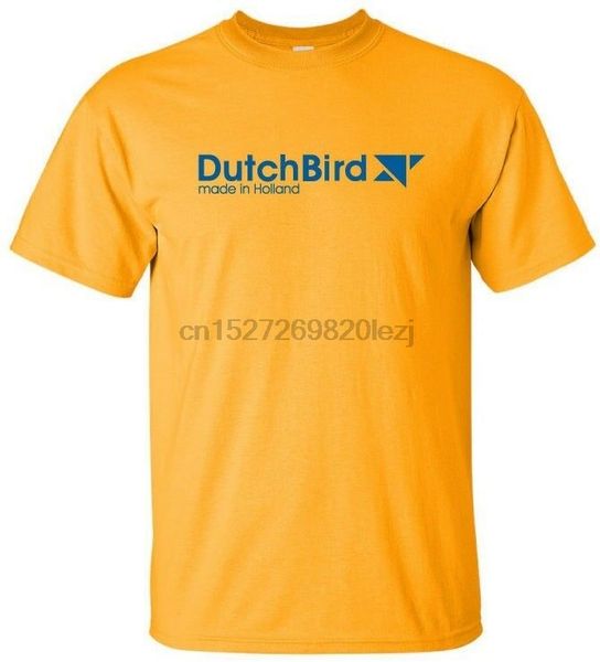 

dutchbird retro logo dutch airline aviation t-shirt