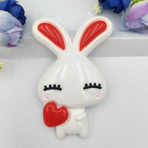 

decorative objects & figurines 1pcs resin kawaii colorful girl flatback cabochon stone scrapbook diy decor home figurine crafts