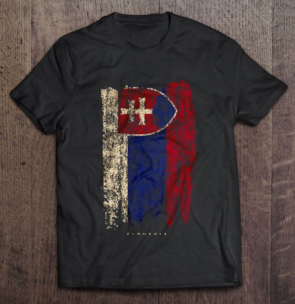 

мужчины футболка урожай словакия словацкий флаг женщины футболку