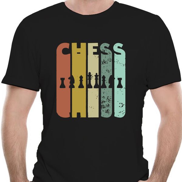 

men t shirt short sleeve retro chess tshirts women t-shirt tee 0725e