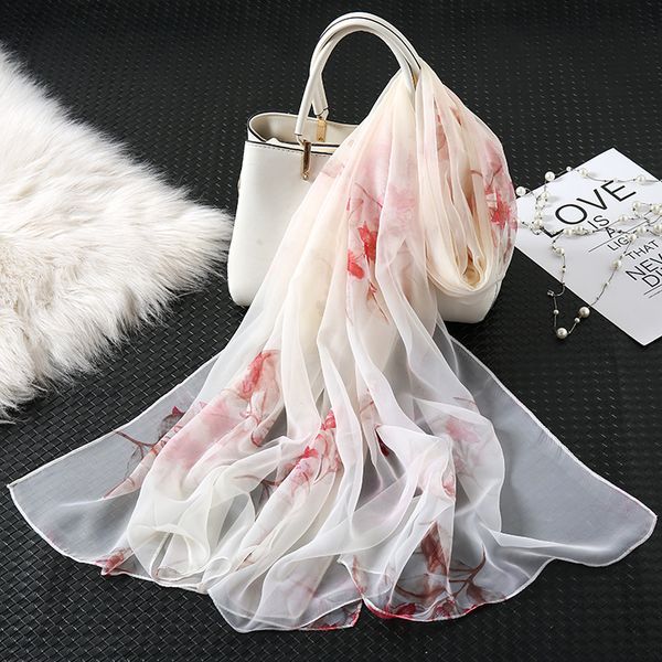 

scarves korean silk in autumn 2021. women's oversized scarf. sunscreen beach towel for tourism and holiday, Blue;gray