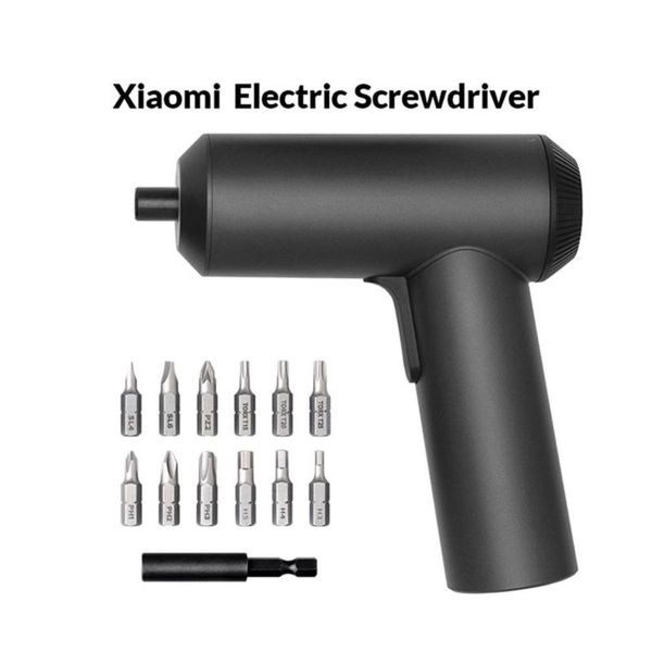 

mijia electric cordless 2000mah rechargeable metal 3.6v 2000mah li-ion 5n.m screwdriver with 12pcs s2 screw bits