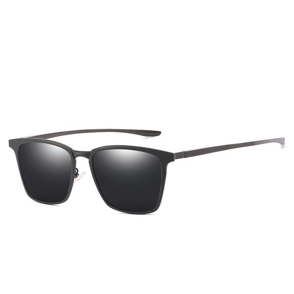 

sunglasses offray 2021 brand men aluminum magnesium frame polarized tac material lenses uv400 protection eyewear, White;black