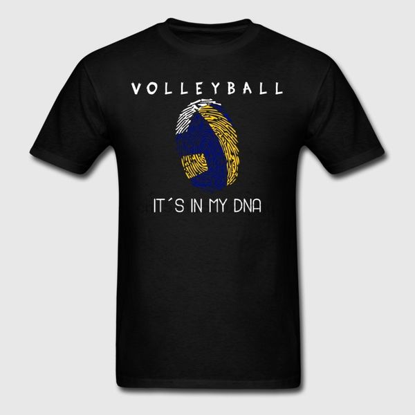 

new fashion tshirt for men standard volleyballer fingerprint t shirt cute trendy camiseta summer breathable
