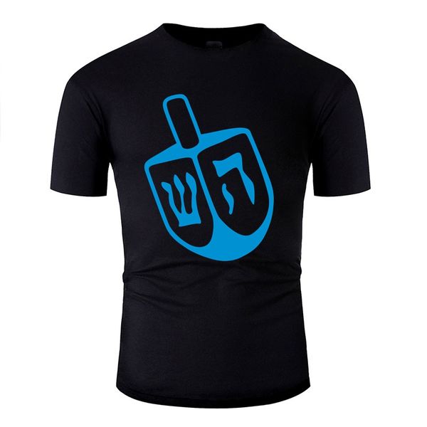 

casual dreidel t shirt men 100% cotton men t shirts round collar big size 3xl 4xl 5xl