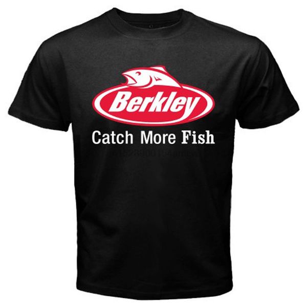 

новый berkley fishing logo spinners воблеры мужская черная футболка размер s-3xl