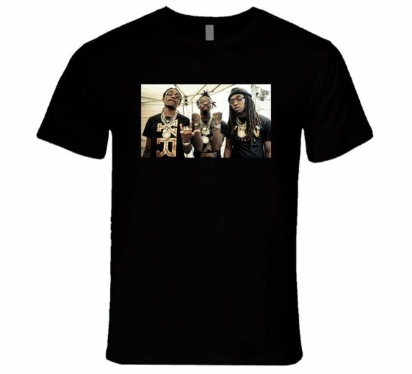 

migos #yrn tee cotton men's t-shirt popular style man t-shirt tee