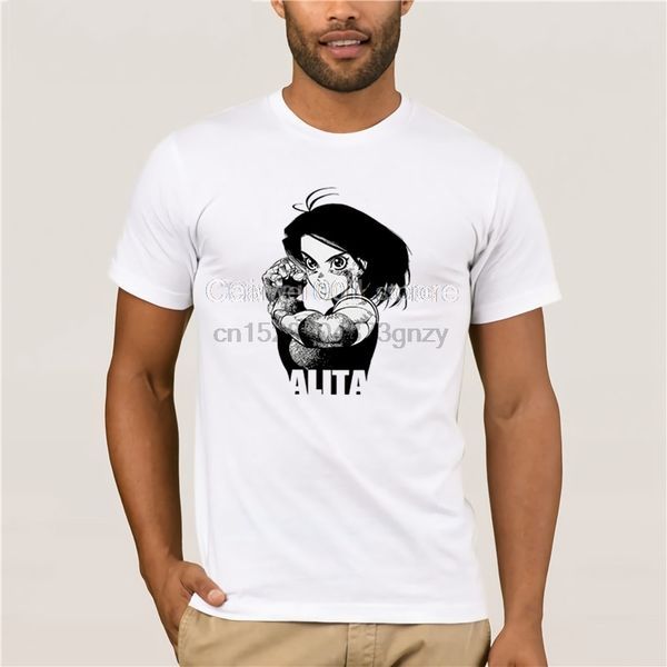 

personality t shirt cyborg gally alita sava melek gunnm anime film marka tarz tasar casual o neck loose summer t shirt for men