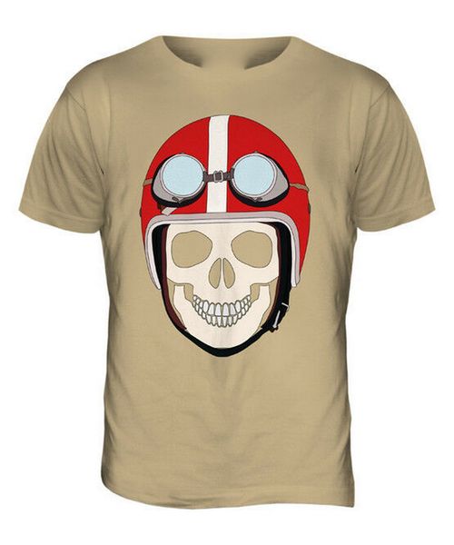 

пилот skull mens t-shirt tee top подарков мировой войны 2 война одежда casual футболка