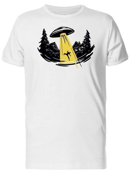 

ufo kidnap a human men's tee -image by fashion tee shirt