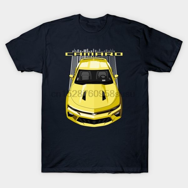 

men tshirt camaro ss 6th gen yellow camaro t shirt(1) printed t-shirt tees top