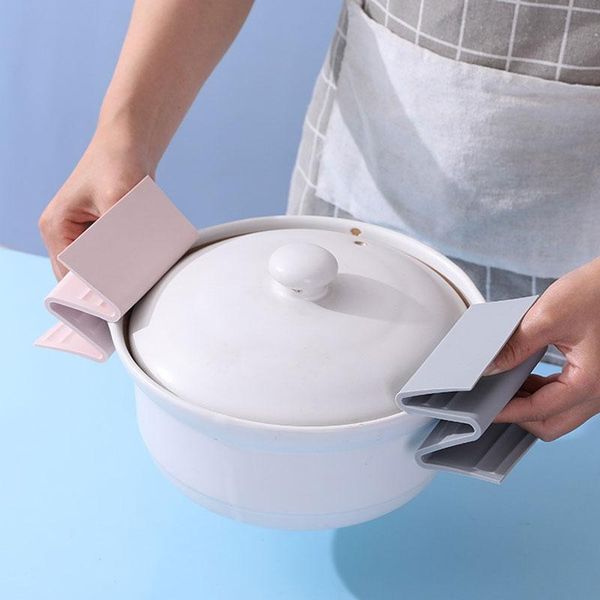 

1pcs heat resistant glove food grade silicone anti-scald non-slip protective hand clip kitchen cooking tool gloves pot