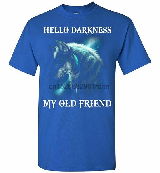 

clothing hello darkness my old friend wolf lovers t shirt 9334
