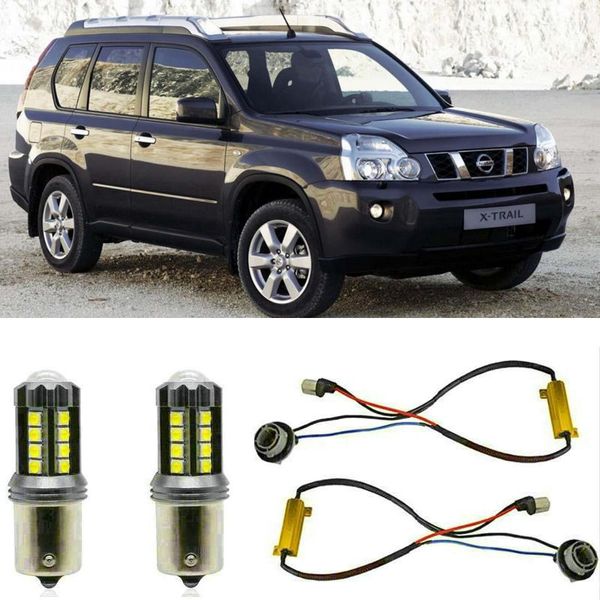 

fog lamps for x-trail t31 slamp reverse back up bulb front rear turn signal error 2pc