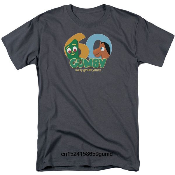 

смешные люди тенниска женщины новизна тенниску gumby шестидесятые t-shirt