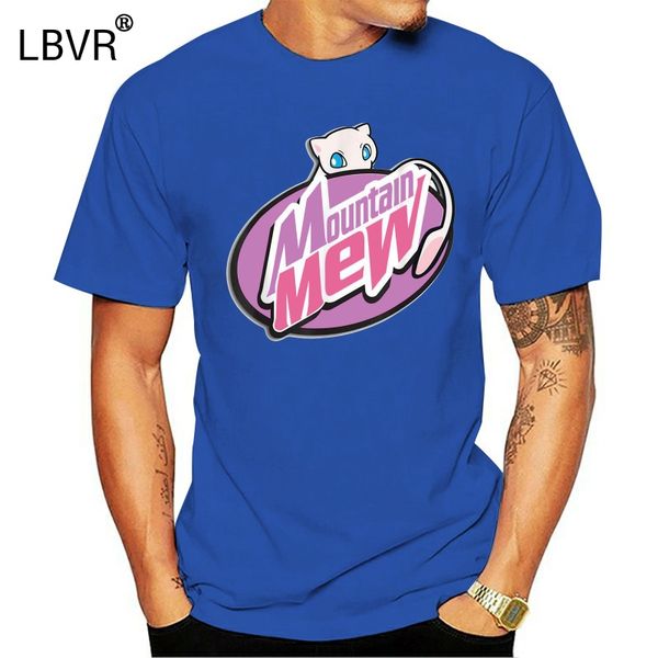 

mountain mew mtd mewtwo detective parody black t-shirt s-3xl men clothes tee shirt