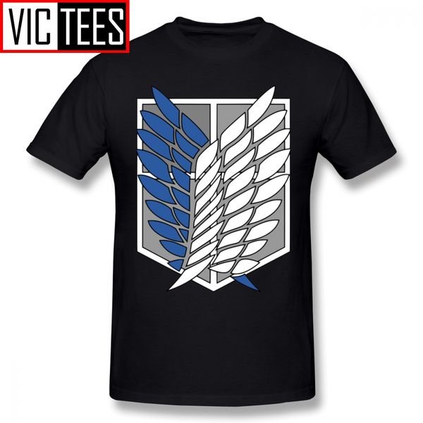 

mens attack titan t shirts shingeki no kyojin t-shirt oversize tee shirt fashion mens graphic 100% cotton awesome tshirt