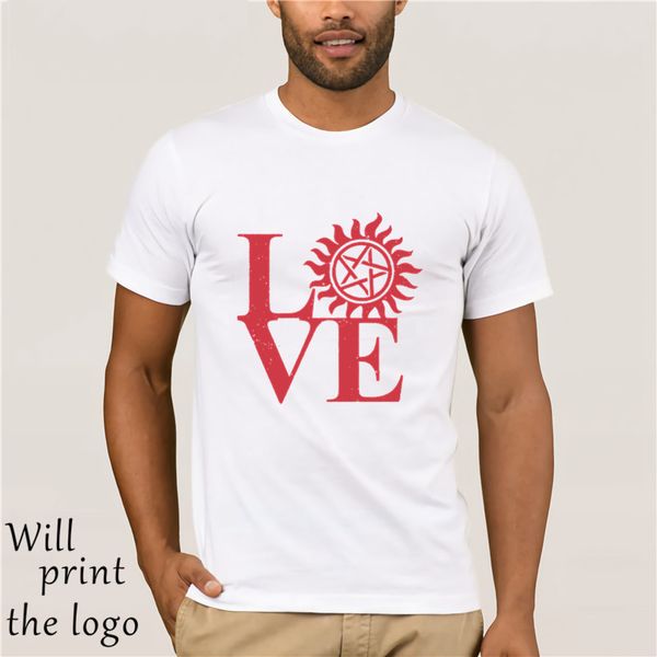 

love supernatural men's t shirt