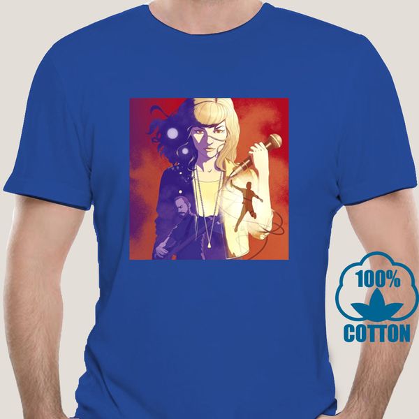 

0750d chvrches comic girls t-shirt men women fashion tshirt ing
