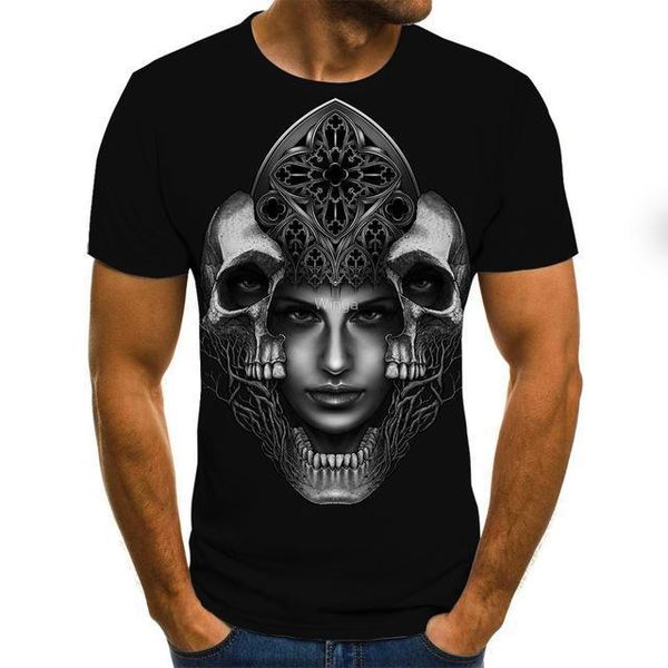 

men 's 3d animation print short -sleeved t -shirt hip -hop 's pullover 3d print shirts harajuku humor aesthetic men clothing