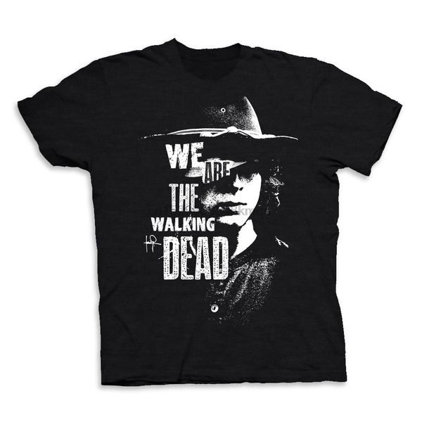 

we are the walking dead carl grimes mens t-shirt twd graphic tee men short sleeve tee shirt wholesale