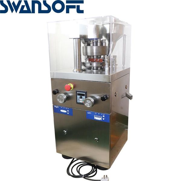 

swansoft fully automatic rotary milk tablet making machine machine