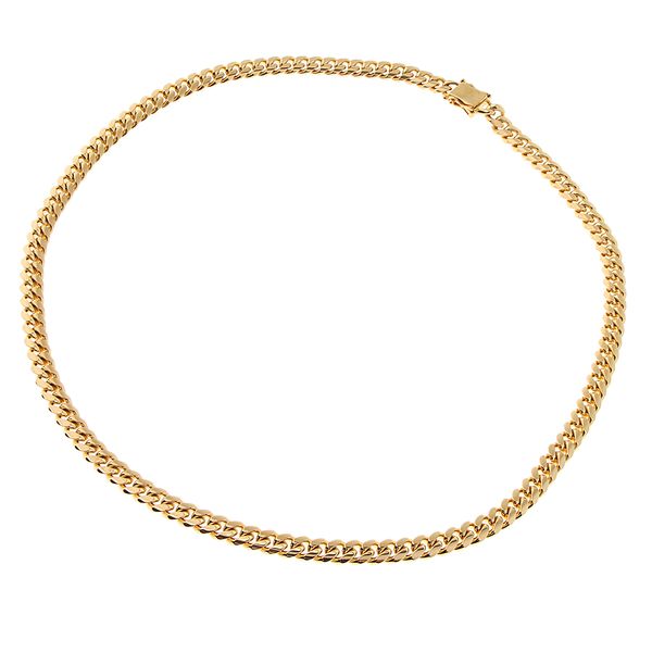 

gold stainless steel heavy link curb cuban chain punk rock choker necklace, Silver