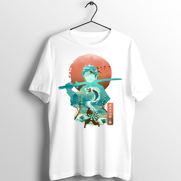 

unix t shirt men women demon slayer blade of demon destruction nezuko cherry blossoms printed tee