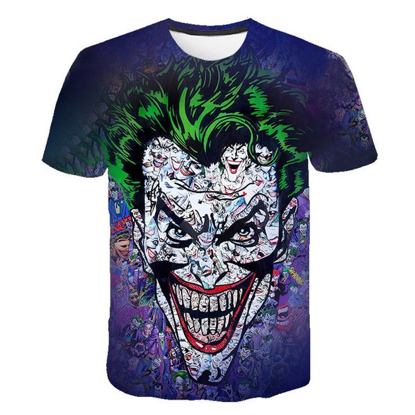 

suicide squad womens mens harley quinn the joker man black red 3d print shirts oversized hippie humor men clothing