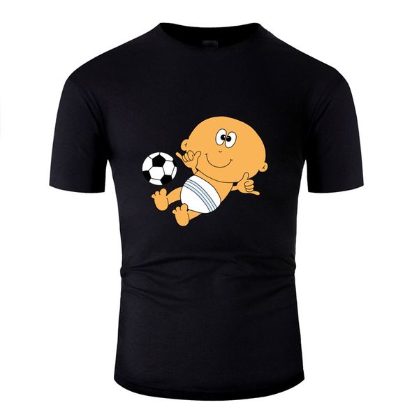 

funny football baby argentina t shirt for men cotton tee shirt harajuku streetwear