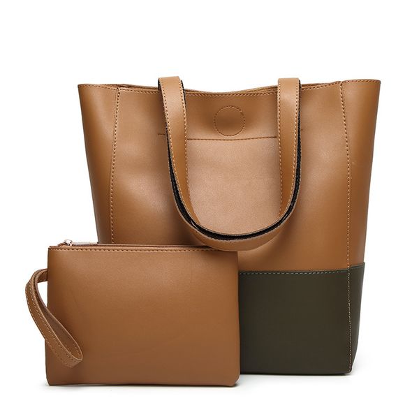 

fashionable simple mother-in-law bag large capacity shoulder bag stray shoulder 2 pieces