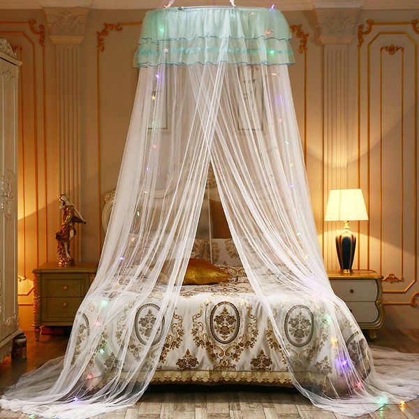 

mosquito net for princess bed canopy mesh crib round dome fairy kids play tent