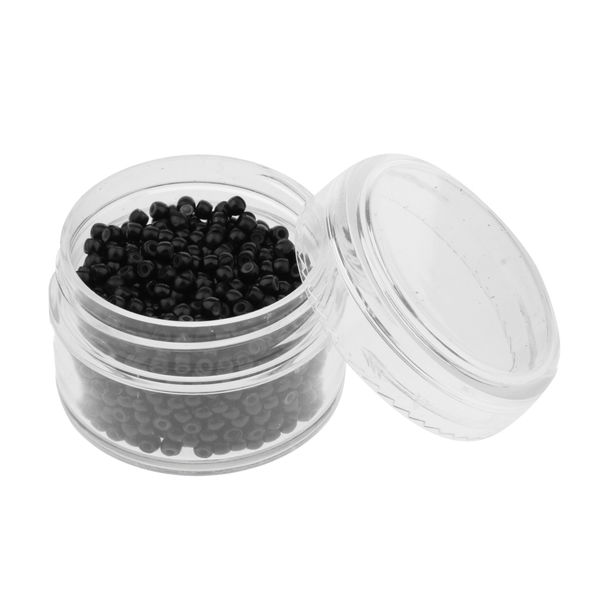 

1000pcs 3mm silicone lined micro ring links beads links for hair extension