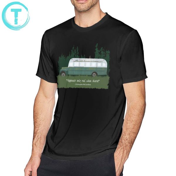 

into the wild t shirt into the wild автобус 142 t-shirt man graphic tee shirt высокий классическая хлопковая футболка