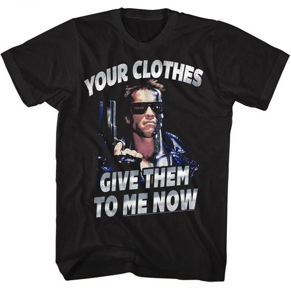 

terminator мужской короткий рукав футболки черный clothesnow новый мужской смешной tee shirt