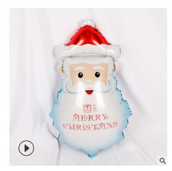 

festive party supplies santa claus snowman elk christmas bear aluminum balloon wholesale 2021 christmas decoration party layout 008