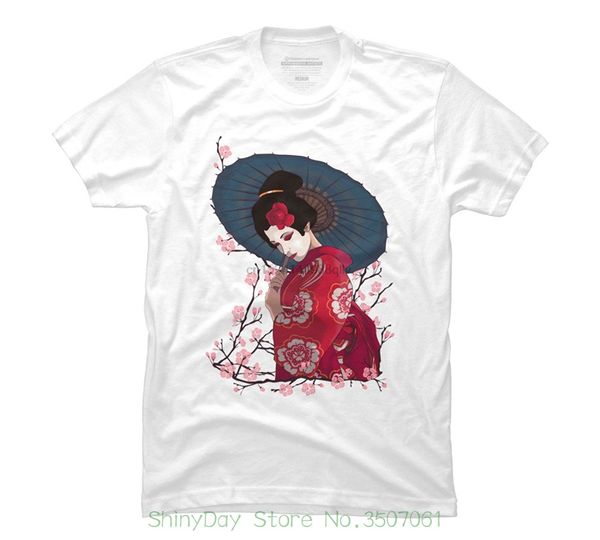

new short sleeve mens t shirts fashion 2018 cherry blossoms men graphic t shirt