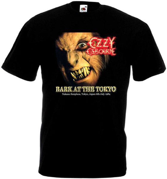 

ozzy osbourne bark at the tokyo t shirt black poster все размеры s 5xl