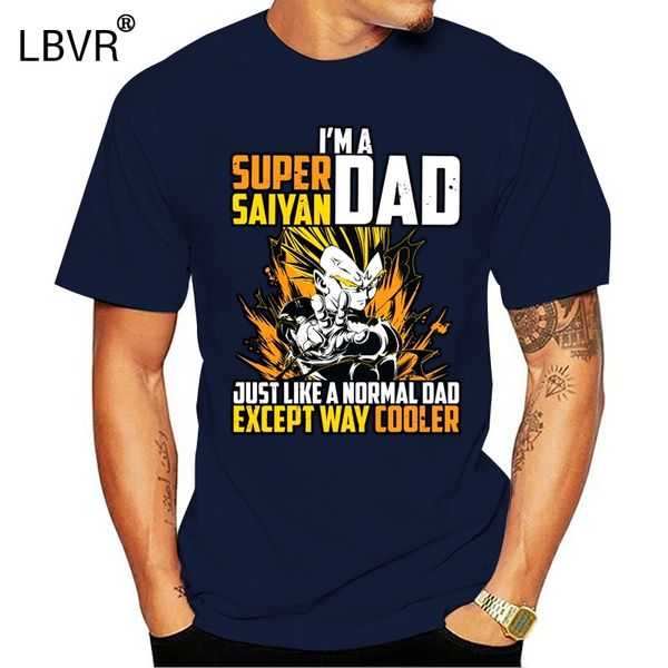 

super saiyan dad majin vegeta t shirt cotton formal graphic s-xxxxxl summer casual customize leisure shirt