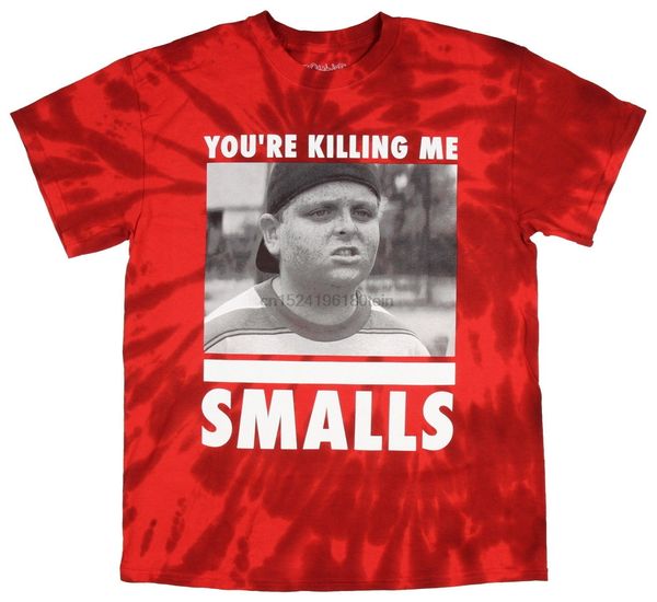 

sandlot мужские youre killing me smalls tie dye красная футболка фильм