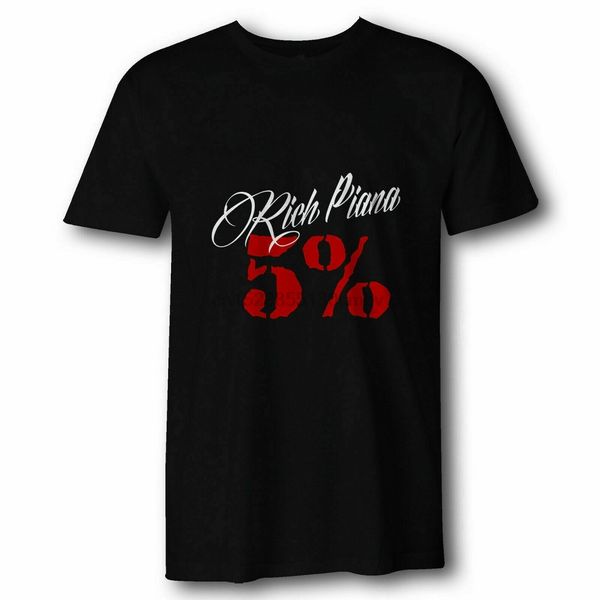 

rich piana 5% nutrition bodybuilder classic logo t-shirt s-5xl birthday gift tee shirt