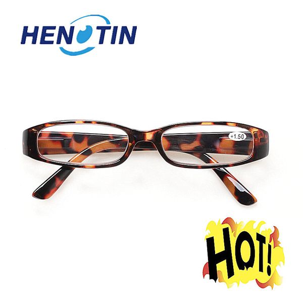 

fashion colorful women rectangular reading glasses clear lens, White;black