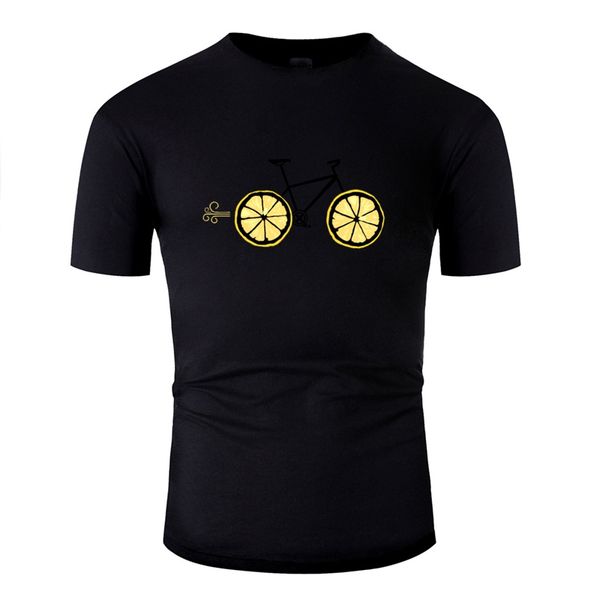 

fashion lemon bike - limited edition tshirt men cute mens t-shirts crew neck short sleeve