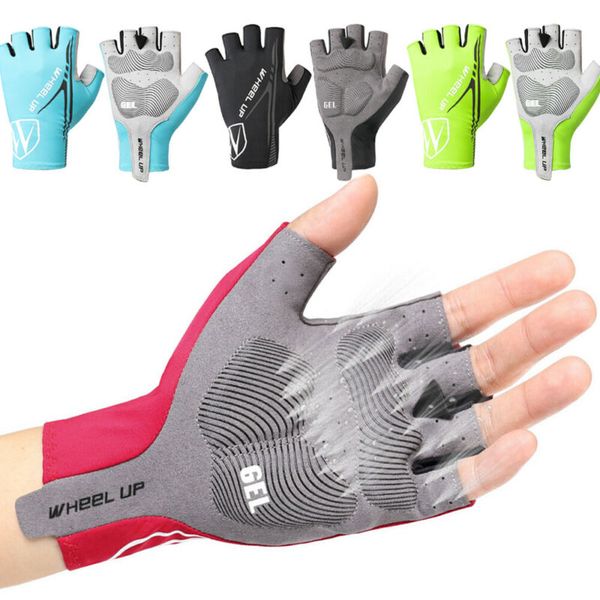 

спорт гонки велоспорт мотоцикл mtb велосипед gel велосипед половина finger перчатки m-2xl половина finger перчатки велоспорт fingerless вело, Blue;gray