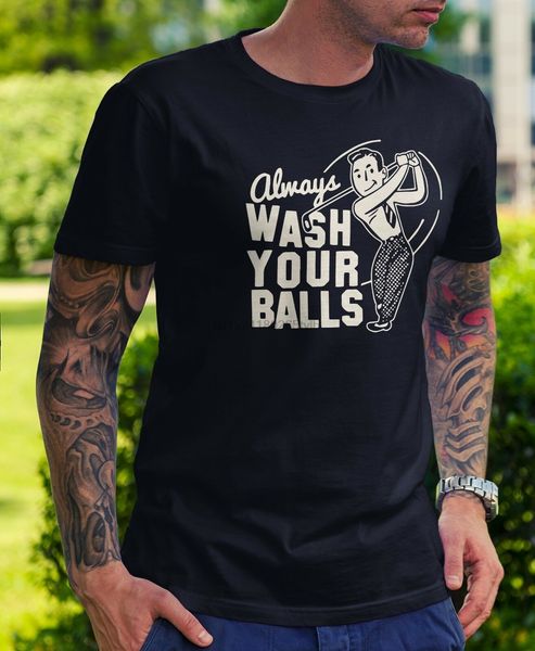 

wash your balls t-shirt - gift novelty dad fathers day joke funny grandad