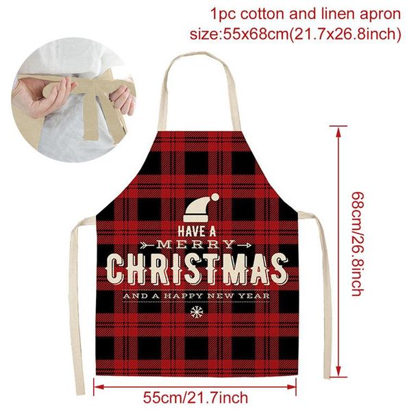 

рождество фартук плед elk для кухни рождество украшения для дома украшения рождества noel 2020 navidad 2021 нового года bbyfkg