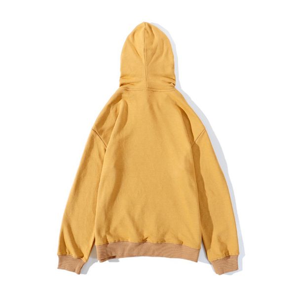 

20fw men's hoodie autumn/winter new women's trend letter pattern sweater fashion male casual hooded hoodie size m-2xl, Black