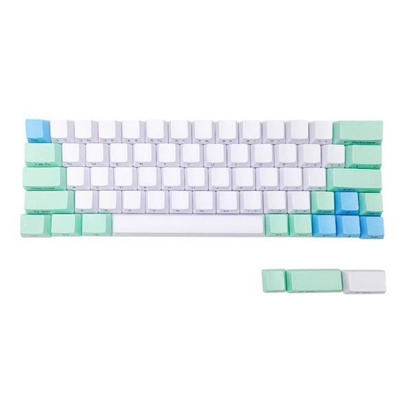 

idobao oem profile keycaps switch pbt keycaps radium valture side-printed for mechanical keyboard 64 keys