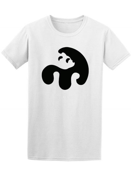 

simple panda modern logo men's tee -image by more size and colors tee shirt