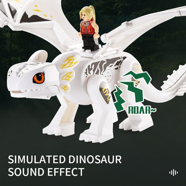 

electric toothless block how to train your dragon cartoon movie night fury light fury building blocks models kids bricks toys good
